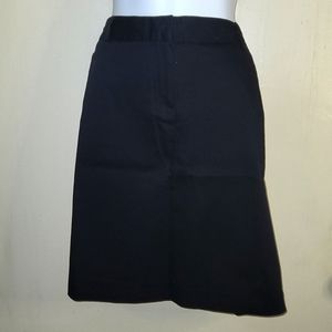 Blk Semi-Straight Pencil skirt